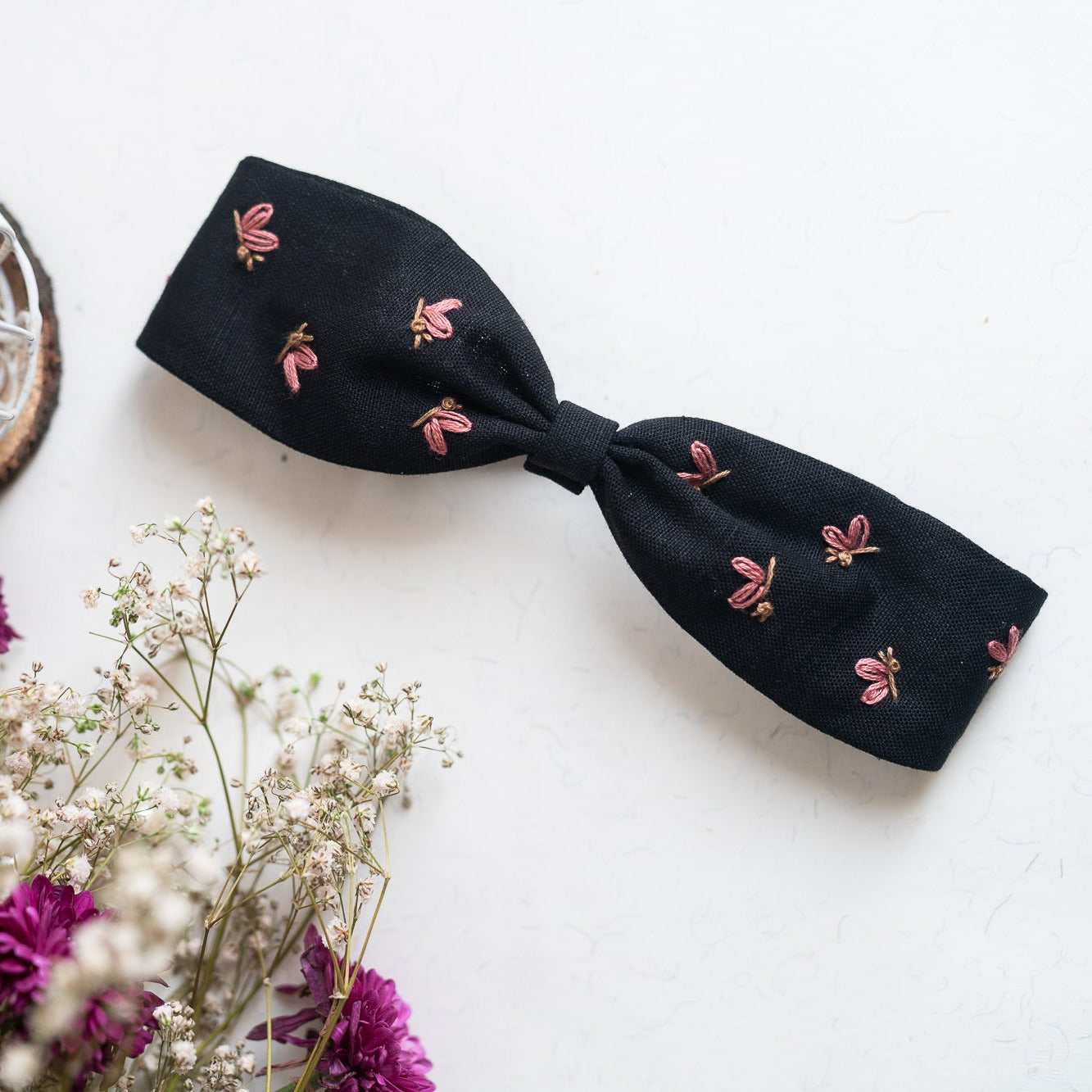 Warm Black Headband - Bloom