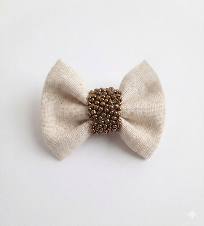 Embroidered Hair Bows