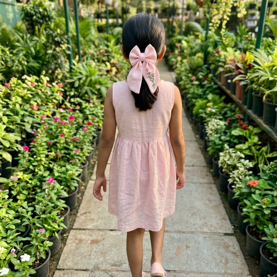 Blush Pink Sailor Bow – Bloom