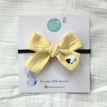 Little Lamb Knot Bow