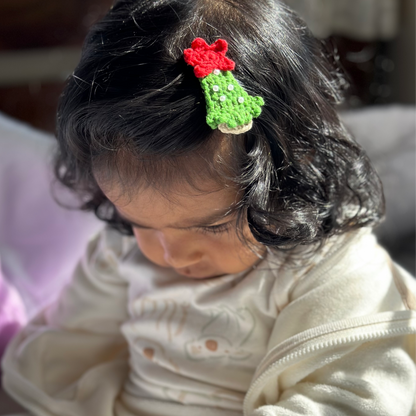 Hang a Shining Star Crochet Clip