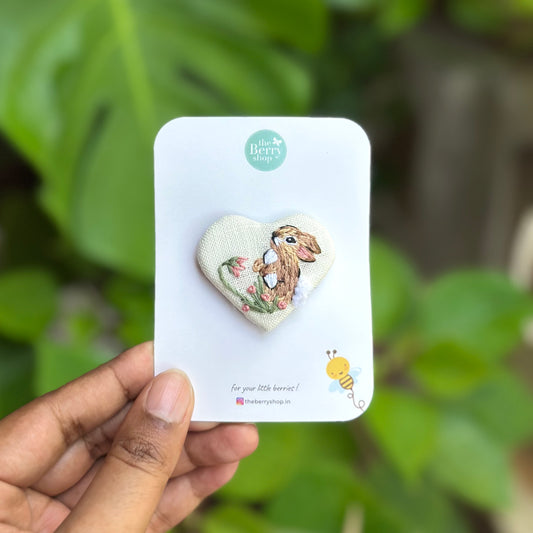 Bunny heart - limited edited snap clip