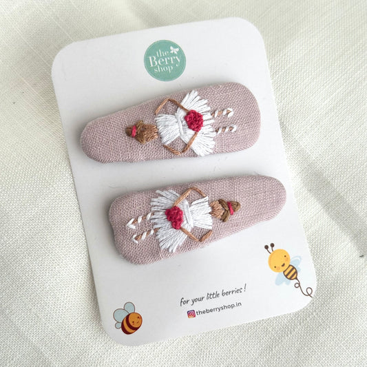 Ballerina girl - regular snap clip