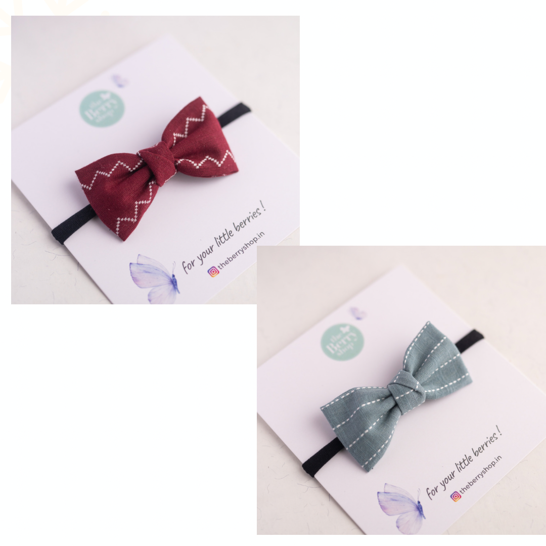 Boho Mini Bow - PICK ANY TWO