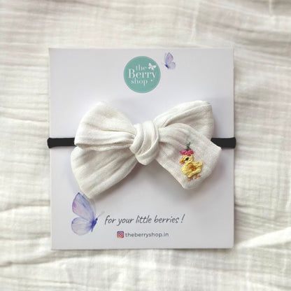 Tiny Chick Knot Bow