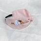 Blush ballerina-Embroidered headband