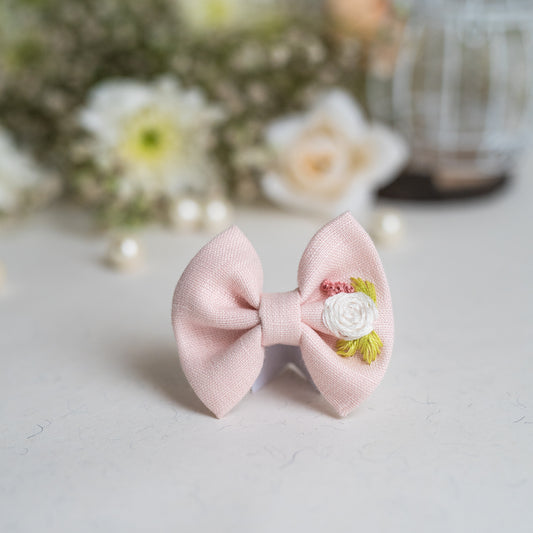 Blush Pink Small Bow - Bloom