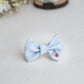 Ice Blue Extra Small Bow - Bloom