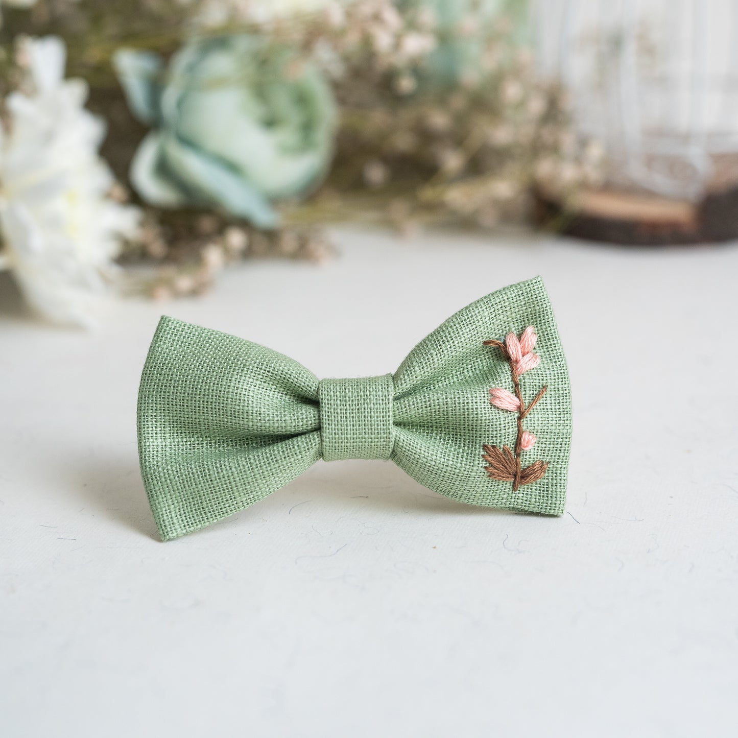 Light Forest Green Mini Bow - Bloom