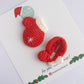 Merry Mitten Crochet Clip