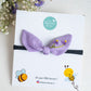 Misty Lavender Bunny Ear Bow - Bloom