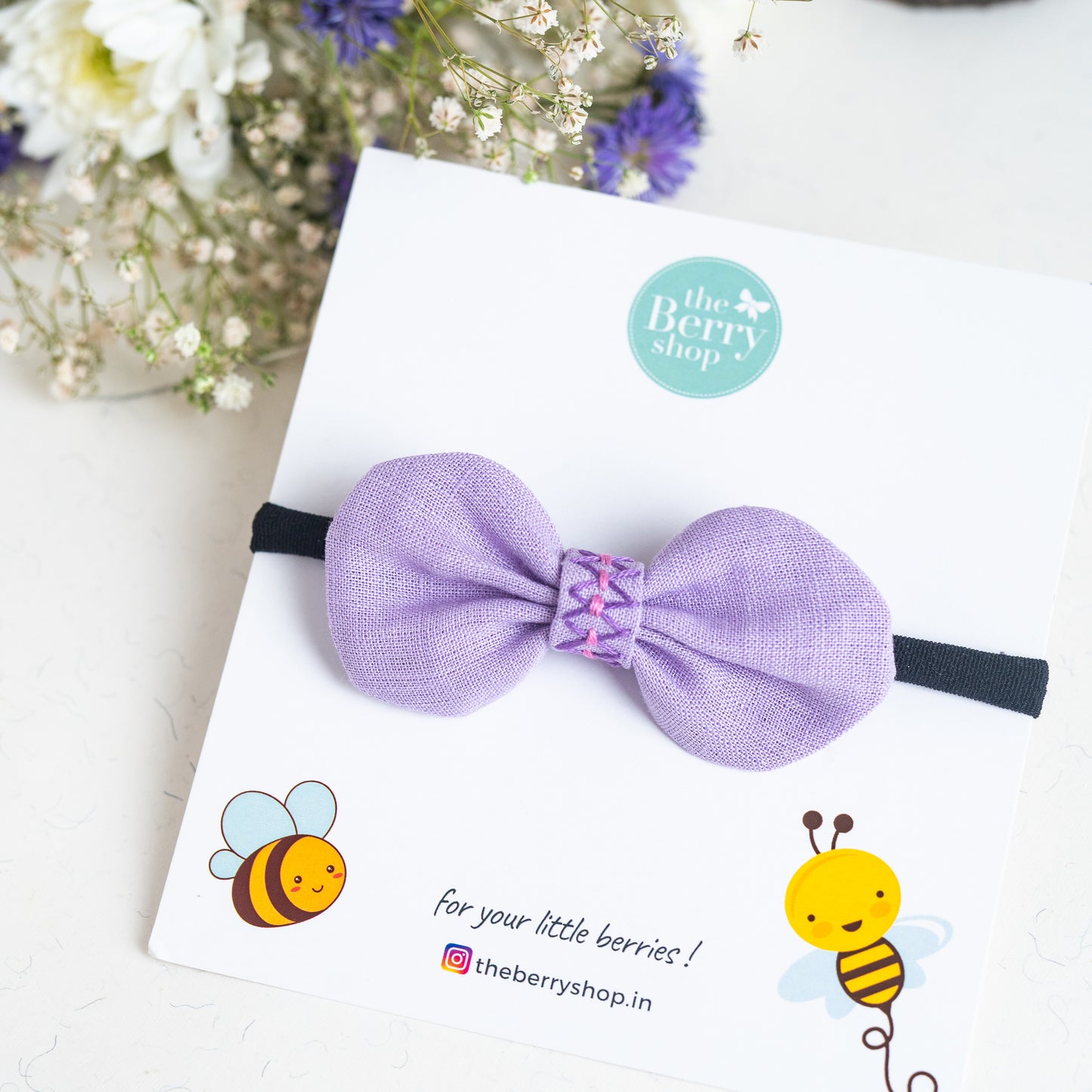 Misty Lavender Classic Bow - Bloom