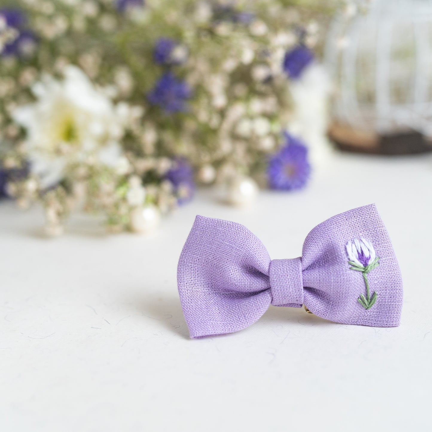 Misty Lavender Mini Bow - Bloom