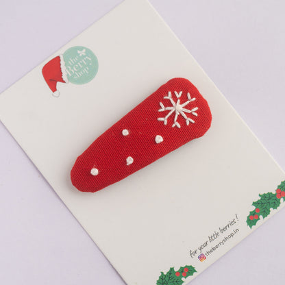 Snowflake Regular Snap Clip