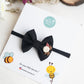 Warm Black Small Bow - Bloom