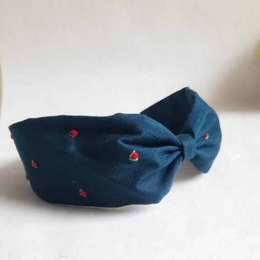 Navy Blue - Baby Roses