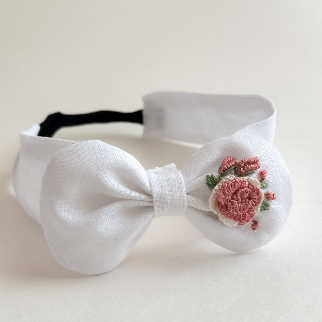 Anemone Bow Headband